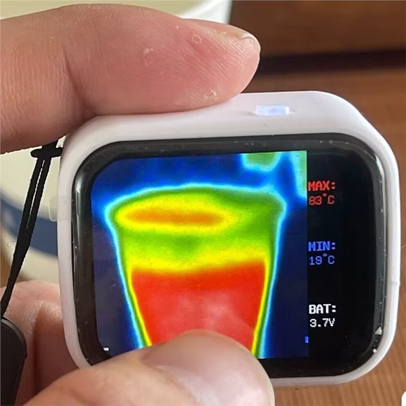 Underfloor Heating Thermal Detector - ABFI 320 X 240 タッチスクリーンミニポケットサーマルイメージングデバイス、床暖房温度および漏れ検知器