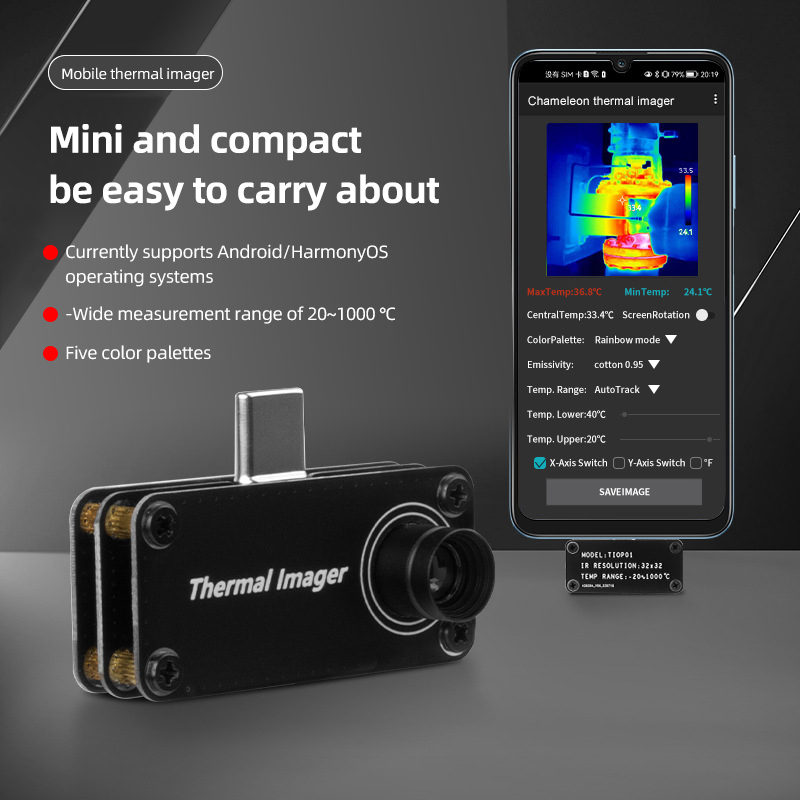 TIOP01 サーマルイメージャー ナイトビジョン 赤外線イ - Tiop01 Thermal Camera のレビューと価格