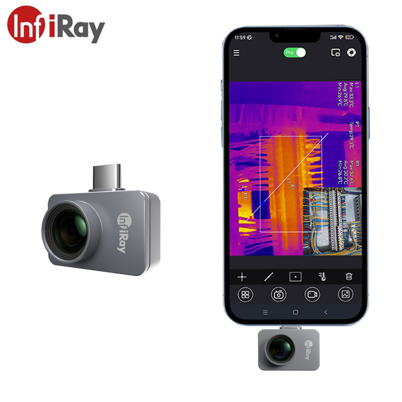 Infiray P2 PRO 256x192 サーマルイメー - Infiray P2 Pro Macro Lens のレビューと価格
